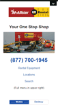 Mobile Screenshot of macallisterrentals.com